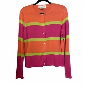 Victoria Holley Vintage Retro Silk & Cotton Cardigan